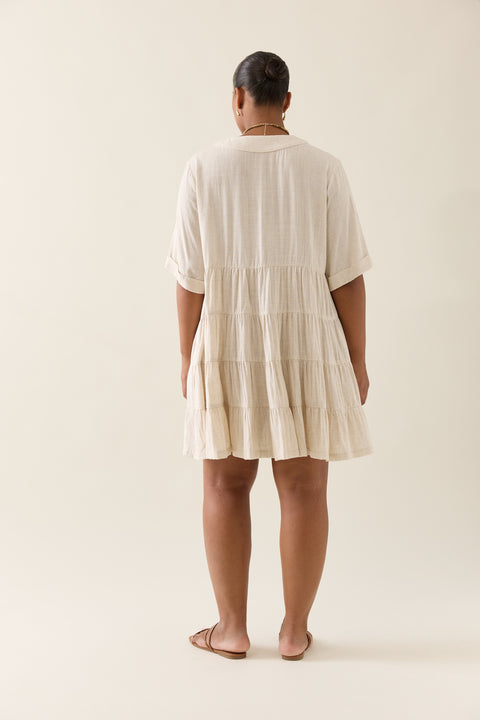 Ingrid Button Dress