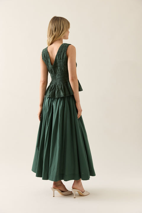 Esther Shirred Tank