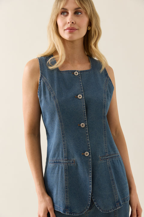 Sofie Denim Vest