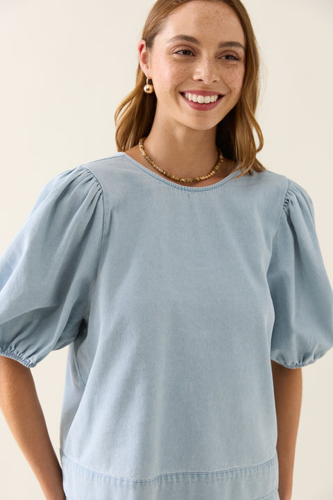 Sofie Denim Top