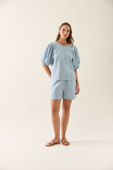 Sofie Denim Top