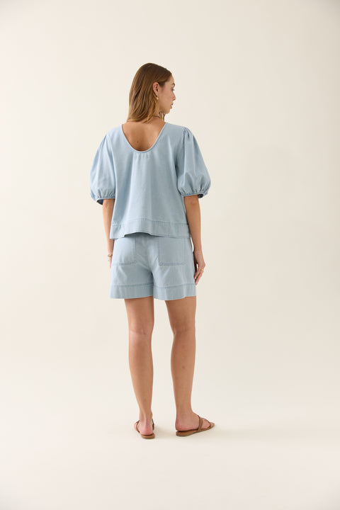 Sofie Denim Top