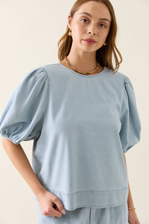 Sofie Denim Top