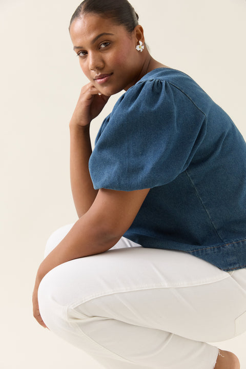 Sofie Denim Top