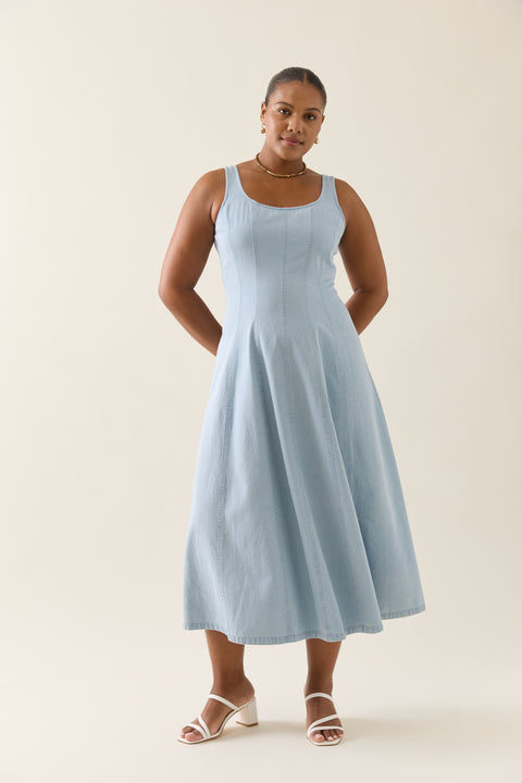 Sofie Denim Tank Dress