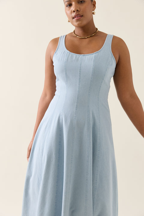 Sofie Denim Tank Dress
