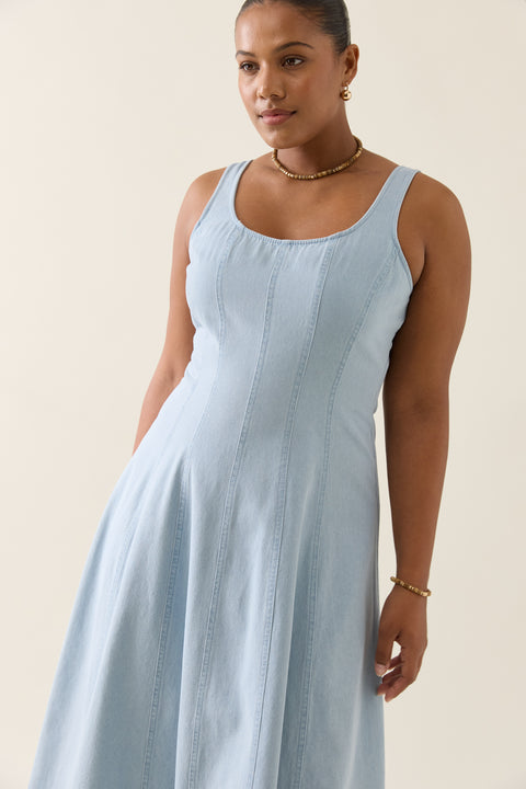 Sofie Denim Tank Dress