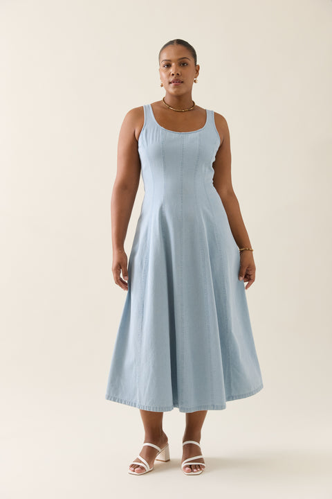 Sofie Denim Tank Dress