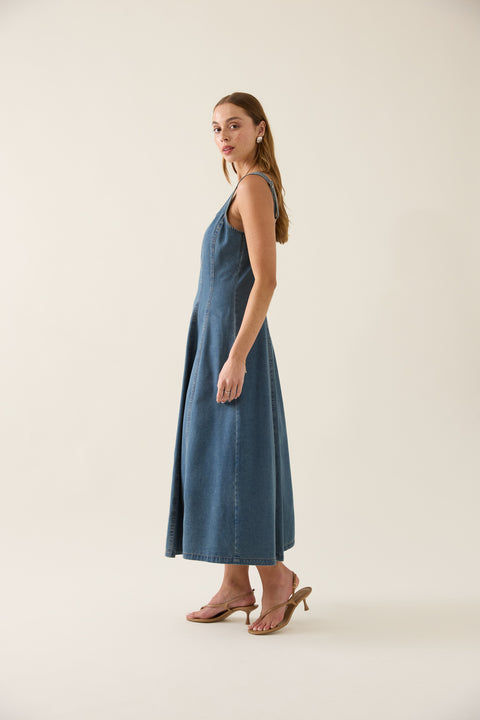 Sofie Denim Tank Dress
