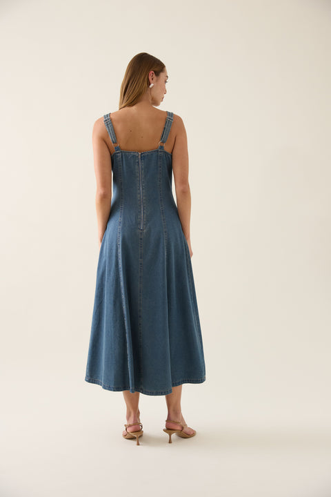 Sofie Denim Tank Dress