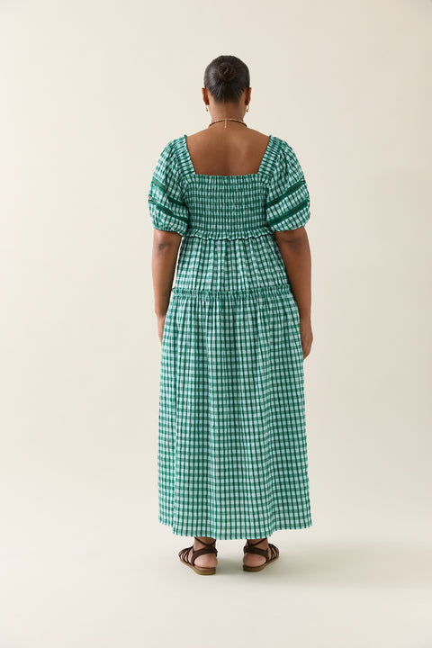 Esther Shirred Maxi