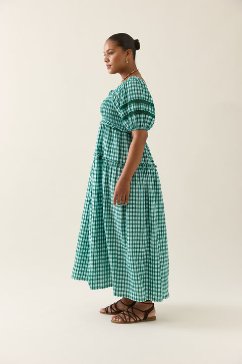 Esther Shirred Maxi