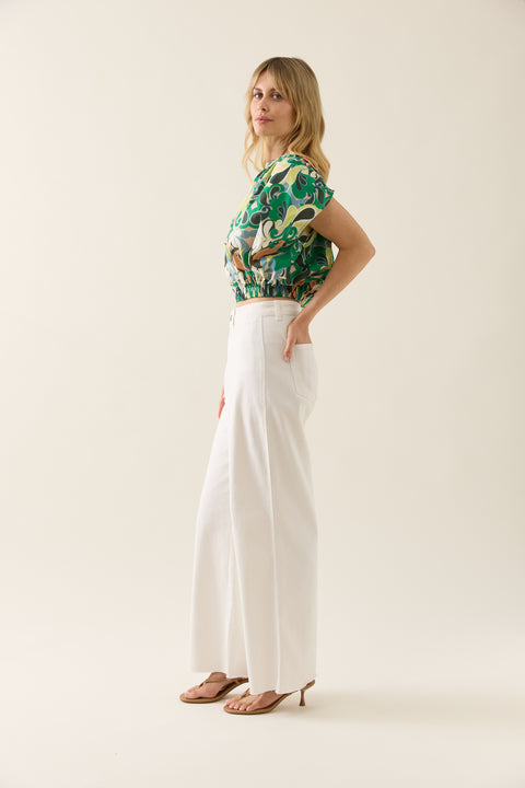 Aurora Reversible Crop Top
