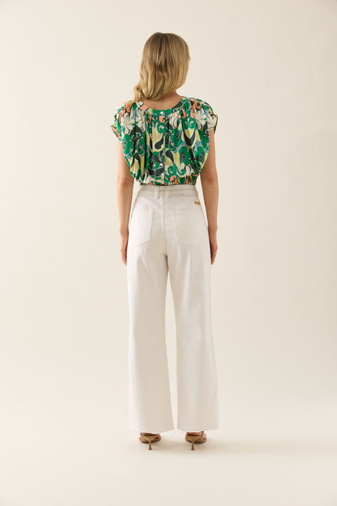 Aurora Reversible Crop Top