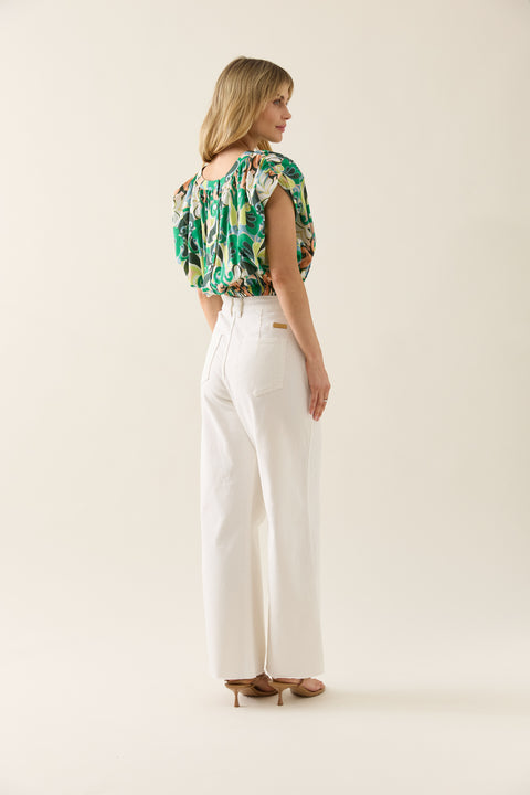 Aurora Reversible Crop Top