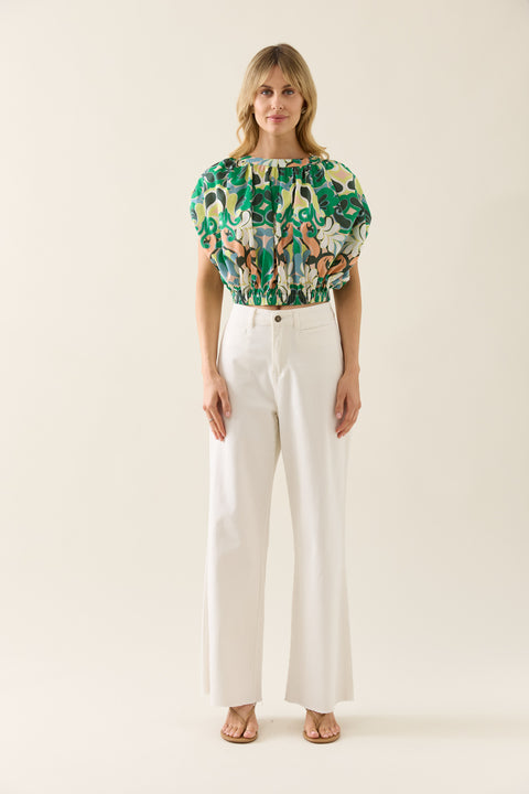 Aurora Reversible Crop Top