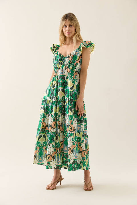 Aurora Frill Tank Dress