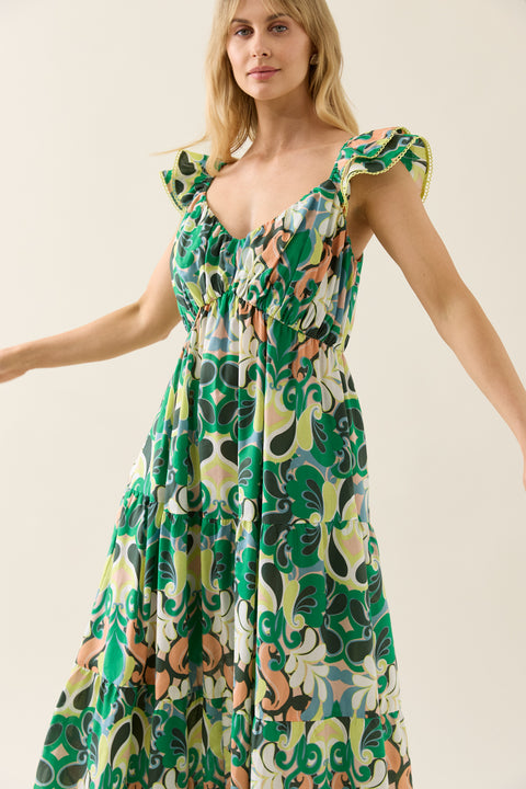 Aurora Frill Tank Dress