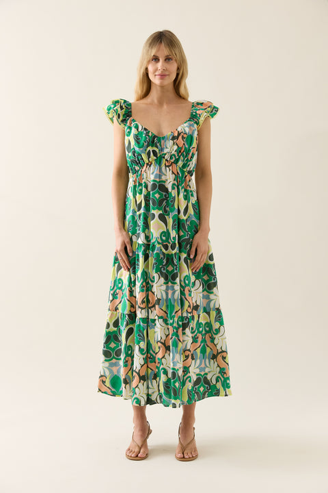 Aurora Frill Tank Dress