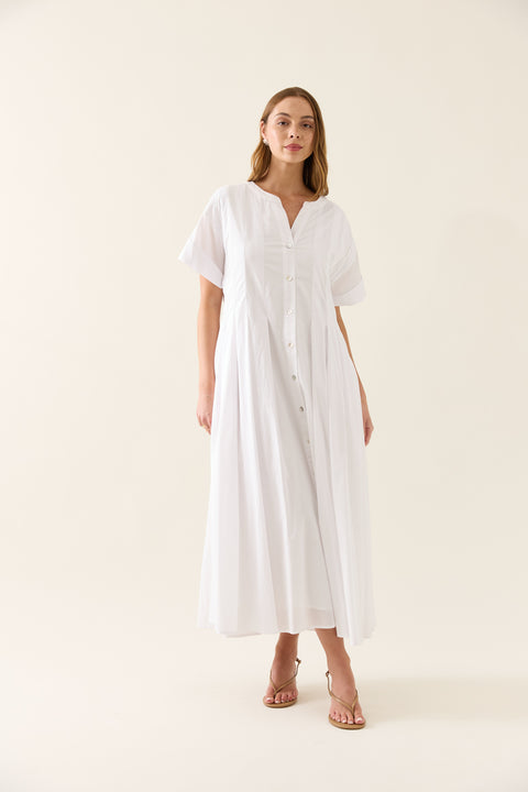 Aurora Pleat Maxi