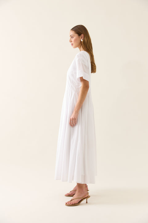 Aurora Pleat Maxi