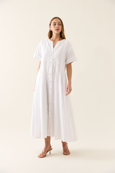 Aurora Pleat Maxi