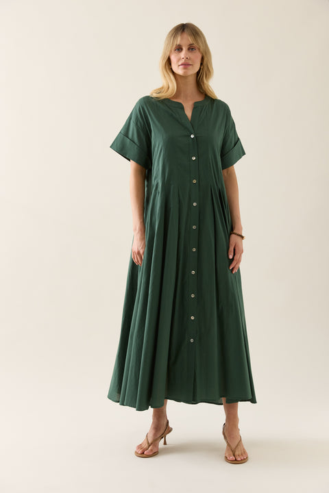 Aurora Pleat Maxi