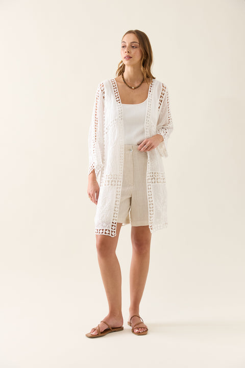 Oline Lace Kimono