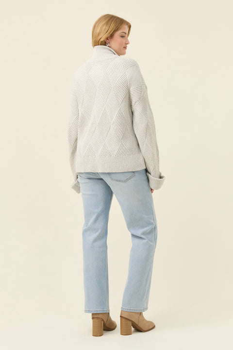 Sadie Zip Jumper - Willow Collective Mudgee