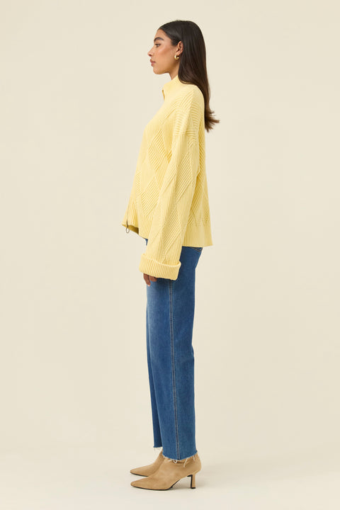 Sadie Zip Jumper - Willow Collective Mudgee