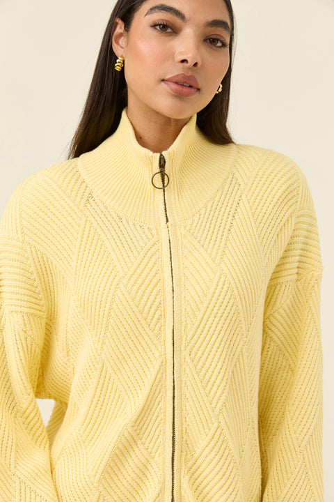 Sadie Zip Jumper - Willow Collective Mudgee
