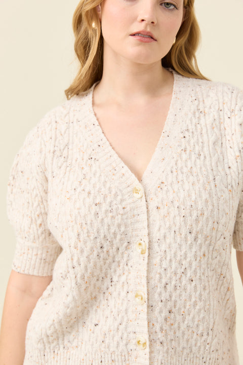 Mckenna Short Sleeve Cardigan - Willow Collective Mudgee
