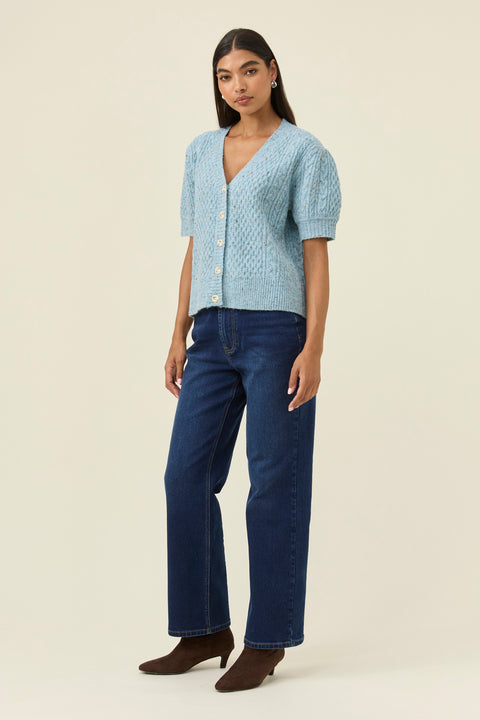 Mckenna Short Sleeve Cardigan - Willow Collective Mudgee
