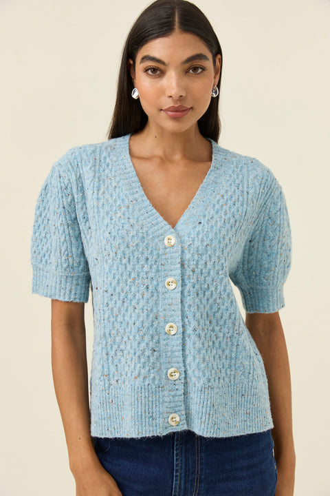Mckenna Short Sleeve Cardigan - Willow Collective Mudgee