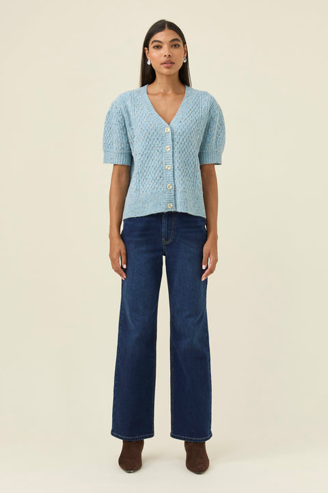 Mckenna Short Sleeve Cardigan - Willow Collective Mudgee