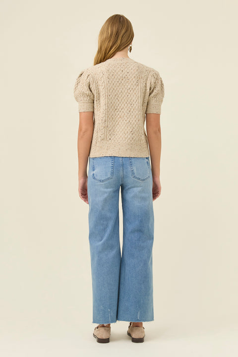 Mckenna Short Sleeve Cardigan - Willow Collective Mudgee