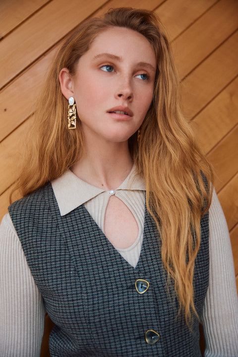 Sadie Flower Earring
