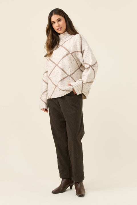 Mckenna Diamond Jumper - Willow Collective Mudgee