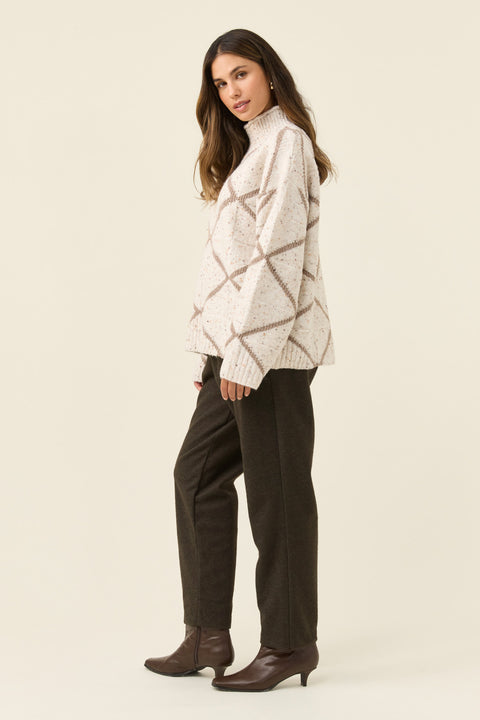Mckenna Diamond Jumper - Willow Collective Mudgee
