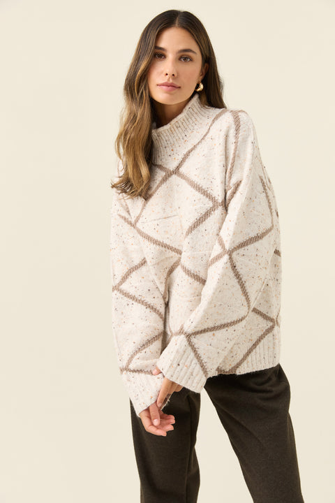 Mckenna Diamond Jumper - Willow Collective Mudgee