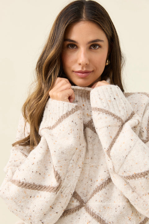 Mckenna Diamond Jumper - Willow Collective Mudgee
