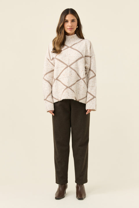 Mckenna Diamond Jumper - Willow Collective Mudgee
