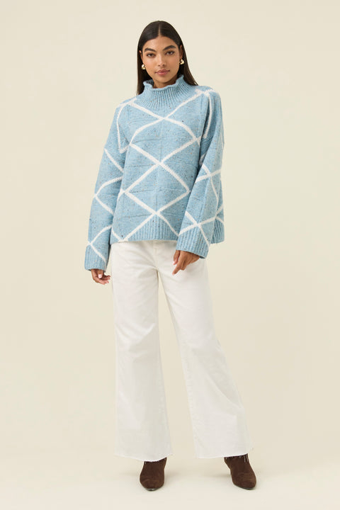 Mckenna Diamond Jumper - Willow Collective Mudgee