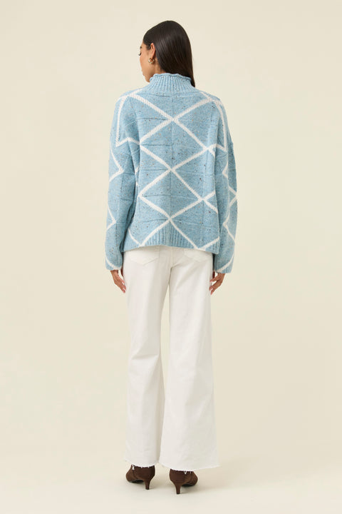 Mckenna Diamond Jumper - Willow Collective Mudgee