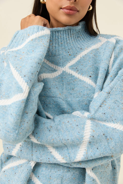 Mckenna Diamond Jumper - Willow Collective Mudgee