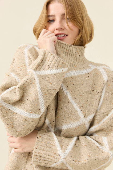 Mckenna Diamond Jumper - Willow Collective Mudgee