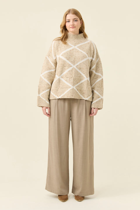 Mckenna Diamond Jumper - Willow Collective Mudgee