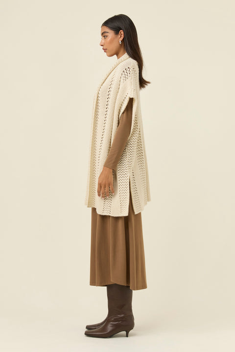 Luna Relaxed Knit Vest - Willow Collective Mudgee