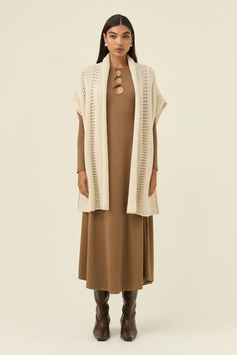 Luna Relaxed Knit Vest - Willow Collective Mudgee
