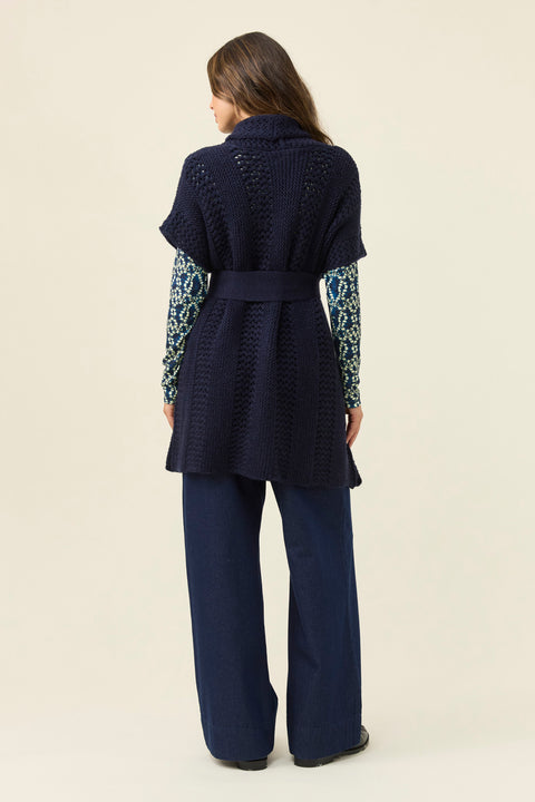 Luna Relaxed Knit Vest - Willow Collective Mudgee